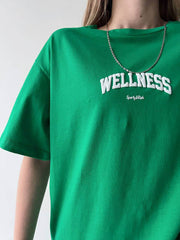 ⁨⁨تيشيرت wellness- اخضر⁩⁩⁩⁩⁩⁩⁩⁩⁩⁩⁩⁩